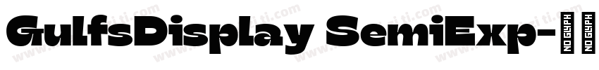 GulfsDisplay SemiExp字体转换